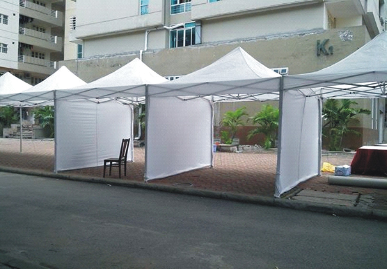 Nhà bạt rút cho thuê